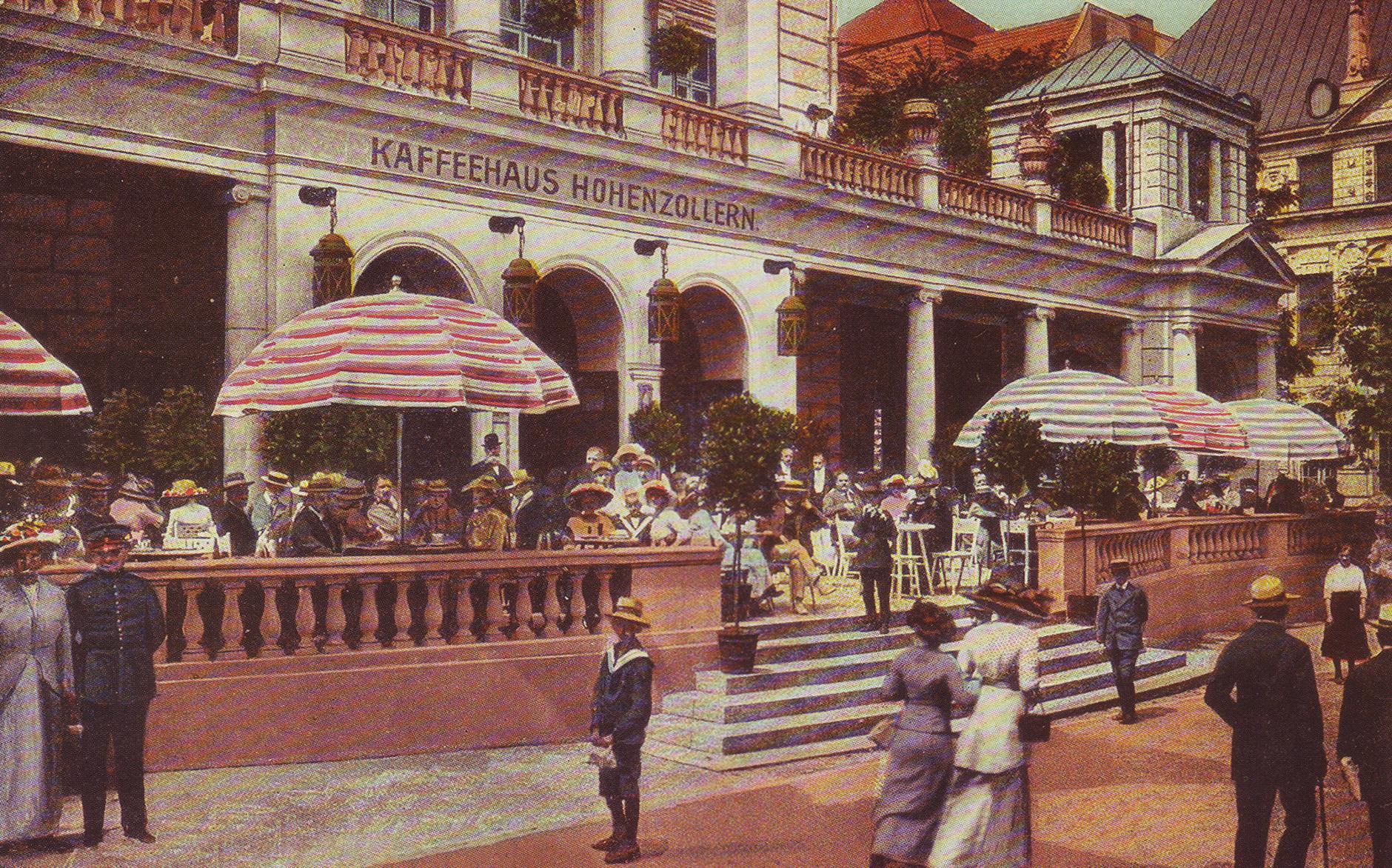 (1912) Kaffeehaus Hohenzollern (obecnie Arkadia).