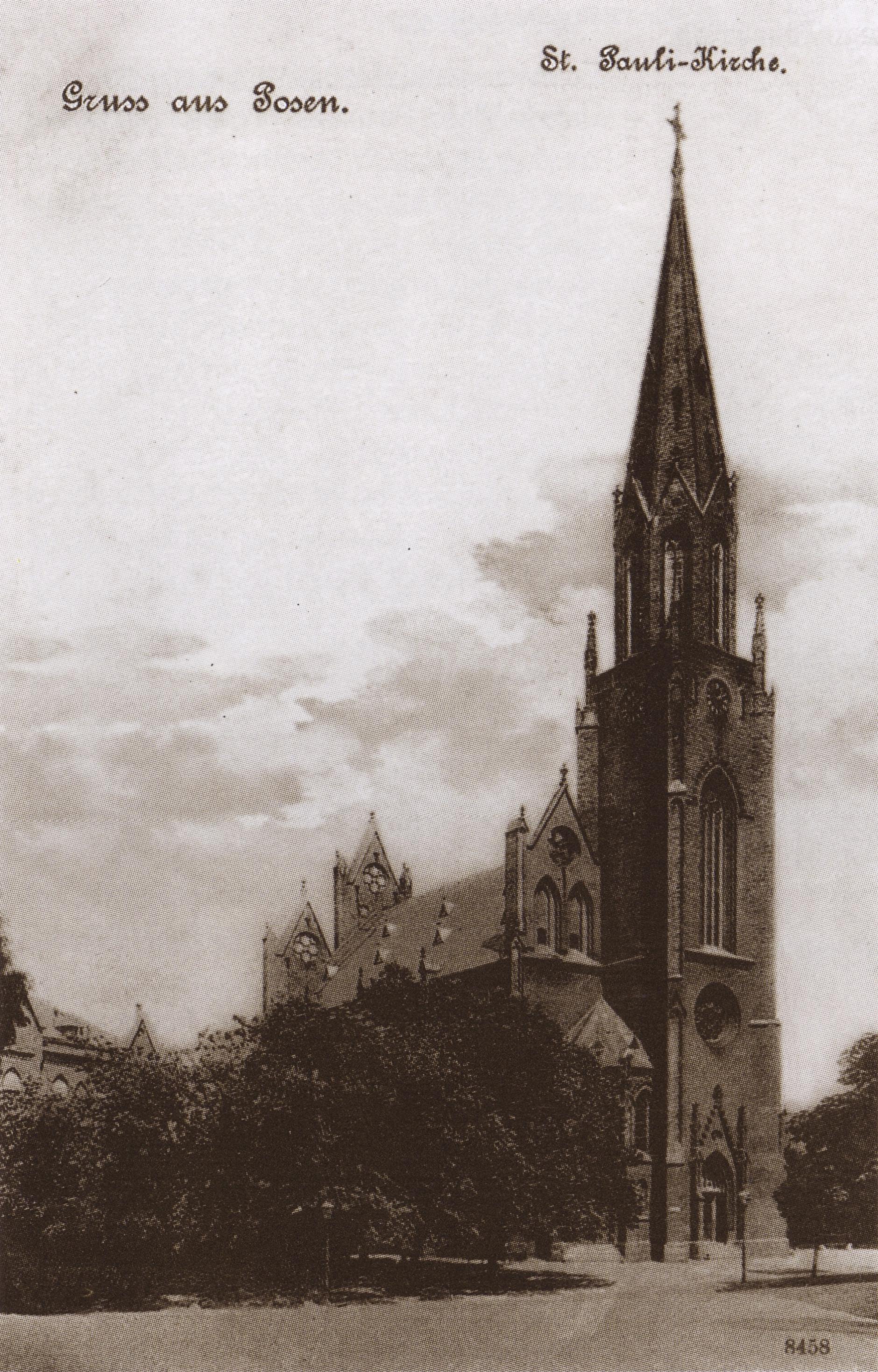 (1901-1918) Kościół św. Pawła.
