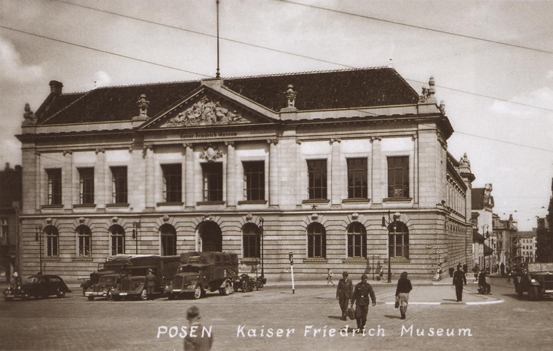 (1939-1945) Muzeum Cesarza Fryderyka III (Narodowe) w czasie okupacji niemieckiej.