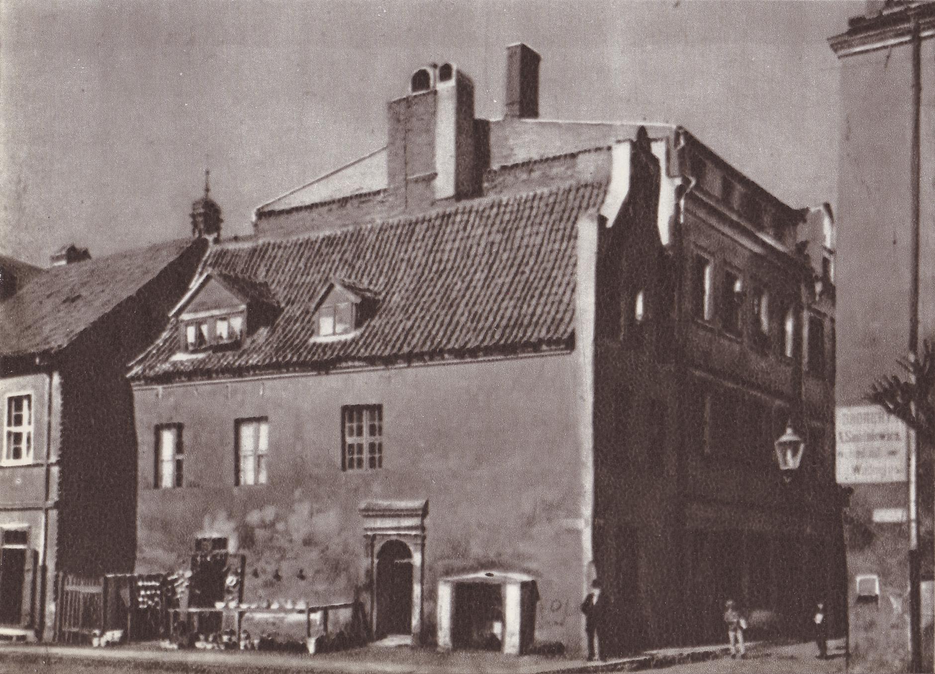 (1888-1897) Kamienice przy Nowym Rynku (pl. Kolegiackim) i ul. koziej.
