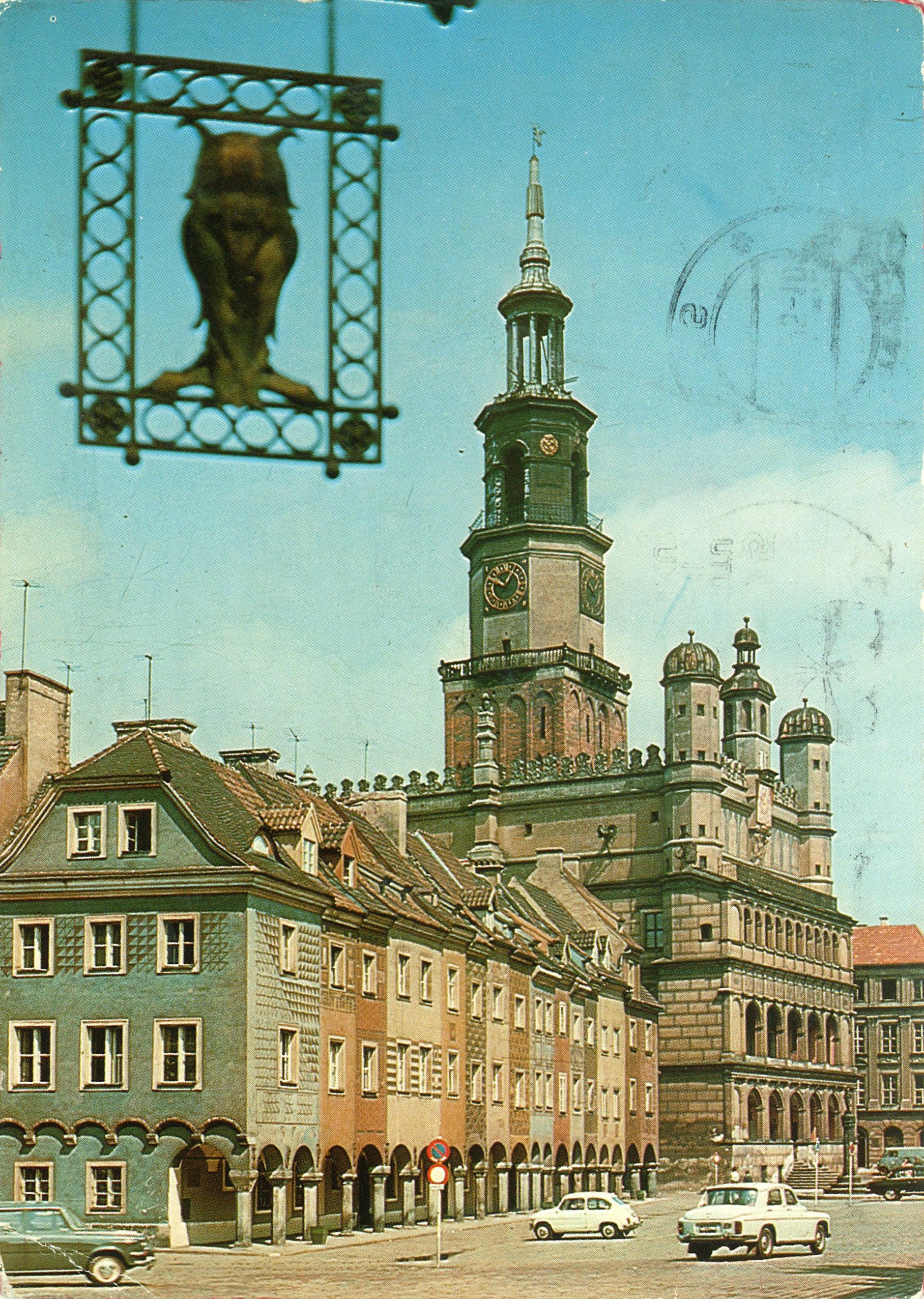 (1975) Renesansowy Ratusz i domki budnicze na Starym Rynku.