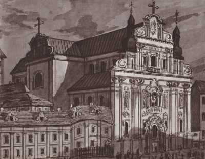 (1845-1855) Kościół Farny Matki Bożej Nieustającej Pomocy, Świętej Marii Magdaleny i Świętego Stanisława Biskupa (kościół Pojezuicki).