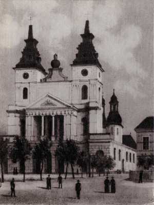 (1866-1876) Katedra od południowego-zachodu