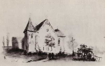 (1856-1862) Kościół św. Jana od zachodu