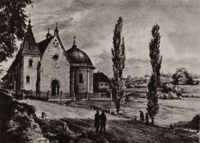 (1873-1880) Kościół św. Jana od zachodu