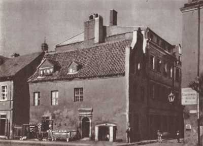 (1888-1897) Kamienice przy Nowym Rynku (pl. Kolegiackim) i ul. koziej.