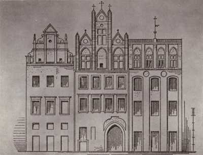 (1841) Kamienice nr 49, 50 i 51 w pierzei wschodniej Starego Rynku
