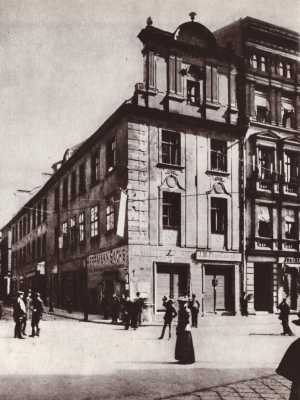 (1890-1900) Stary Rynek i wylot ul. Wronieckiej.
