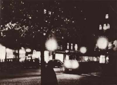 (1934) Stary Rynek w nocy.