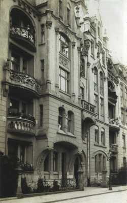(1905-1915) Ulica Nowoogrodowa (J. Matejki) nr 54.