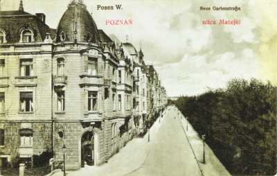 (1905-1915) Ulica Nowoogrodowa (J. Matejki).